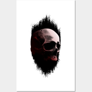 Abstract Skull Posters and Art